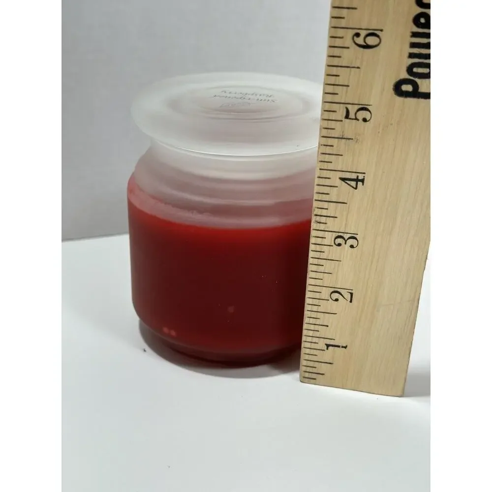 Vintage Sun Ripened Raspberry‎ Candle Jar .875 Pounds MER 399 By Zodax Made USA